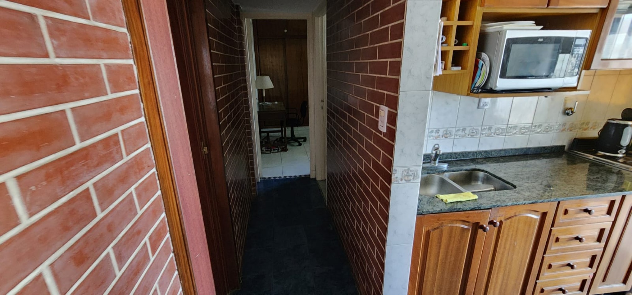 Divino 3 amb al frente con gran balcon terraza Gran recepcion Cocina soñada 2 bños inmaculado estado