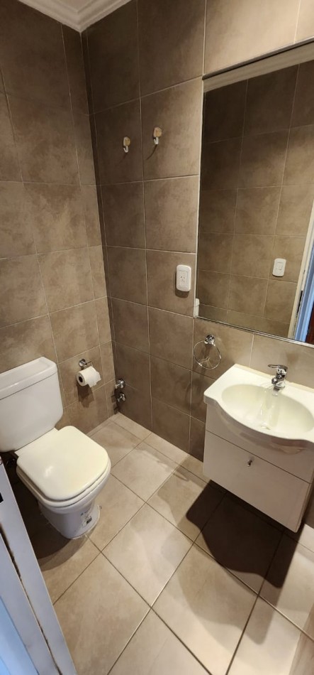 Diviino!!! semi piso a re estrenar living cdor a bcon atza fte cocina soñada con lavadero bño y toil