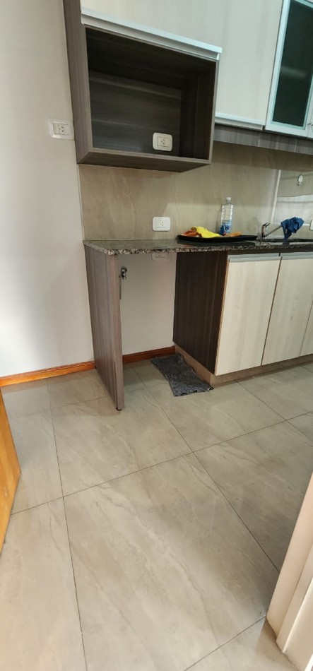 Diviino!!! semi piso a re estrenar living cdor a bcon atza fte cocina soñada con lavadero bño y toil