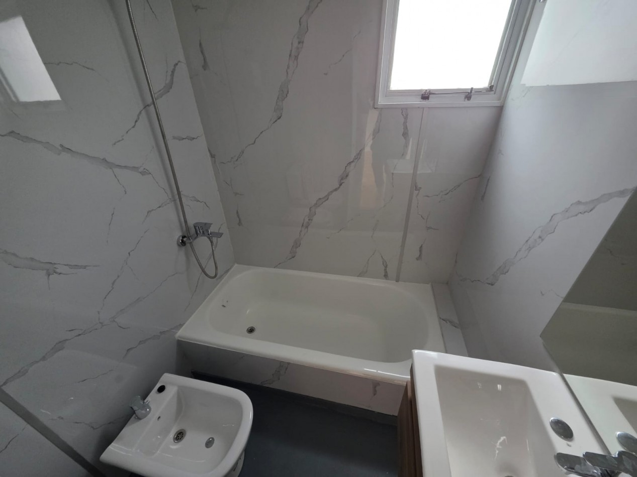 Excelente 3 ambientes a re estrenar balcon aterrazado Vista abierta