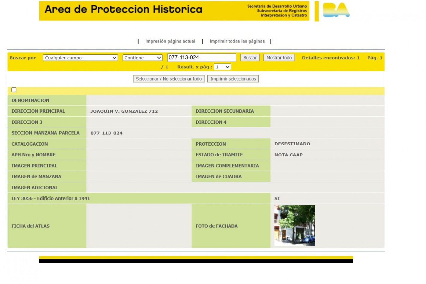 Lote 8.66 x 31.00 Actualmente galpon + vivienda
