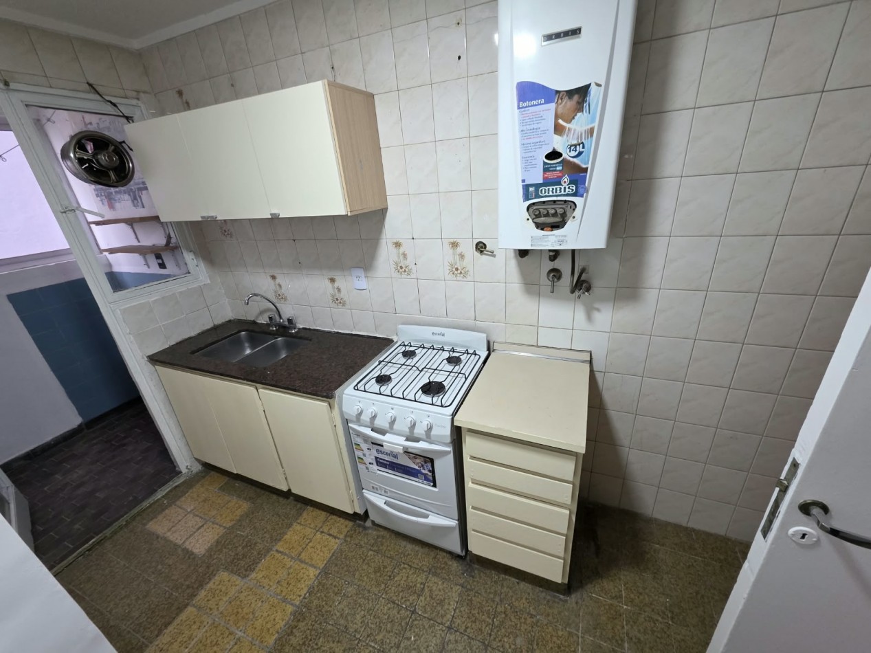 Departamento 3amb gran recepcion 2 dormitorios baño cocina lavadero Baulera